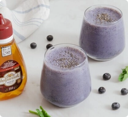 Yaban Mersinli Smoothie