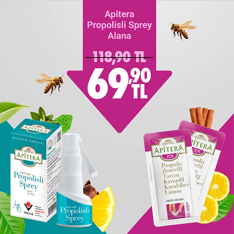 Apitera Sprey Alana Zen İndirimli
