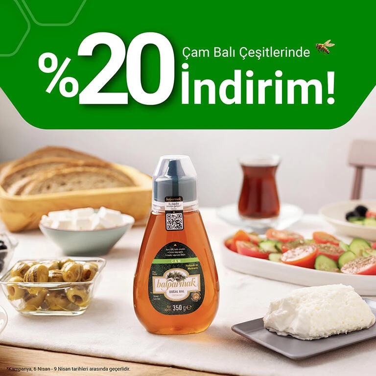 nisan çam balı 20 indirim