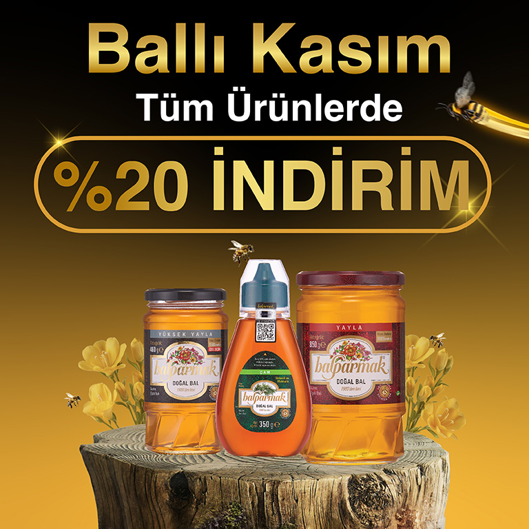 Ballı Kasım %20 İndirim