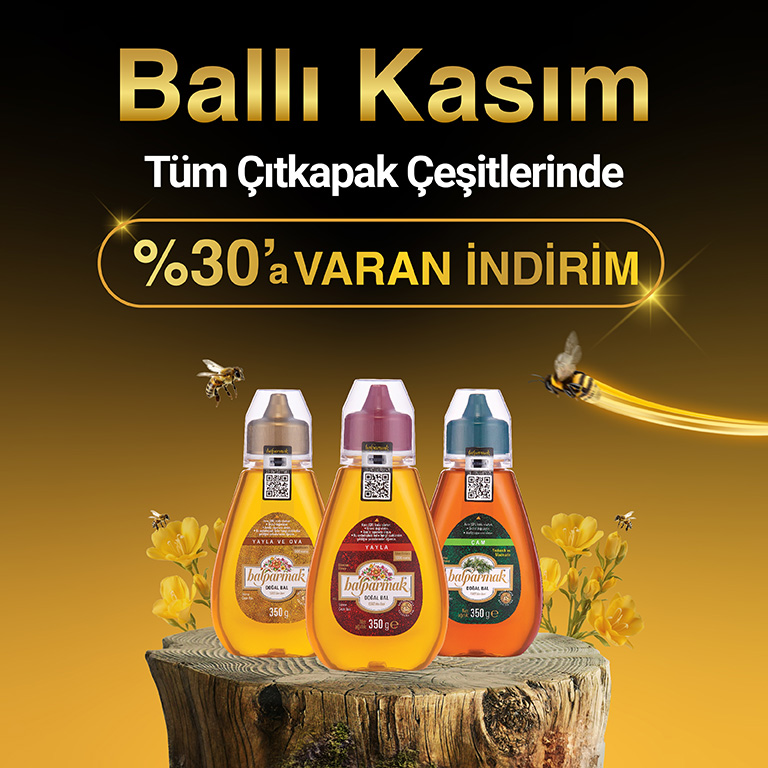 Ballı Kasım Çıtkapak Büyüyen İndirim