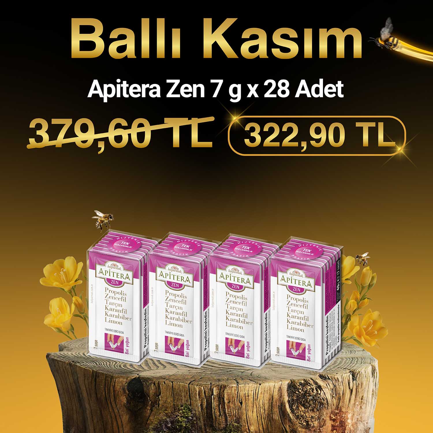 Ballı Kasım 4'lü Zen