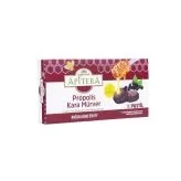 Apitera Doğal Bal, Kara Mürver, Zerdeçal, C Vitamini ve Propolis İçeren Takviye Edici 96’lı Boğaz Pastili - 5