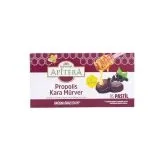 Apitera Doğal Bal, Kara Mürver, Zerdeçal, C Vitamini ve Propolis İçeren Takviye Edici 16’lı Boğaz Pastili - 3