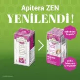 Apitera ZEN Doğal Bal, C Vitamini, Çinko, Selenyum, Zencefil, Tarçın, Karanfil, Karabiber, Limon ve Propolis İçeren Takviye Edici 56'lı Saşe - 2