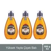 Balparmak Çıtkapak Yüksek Yayla Çiçek Balı (Özel Seçim) 600 g x 3 Adet - 1