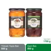 Balparmak Double Advantage Pack (Pine Forest Honey 850 g and High Plateau Blossom Honey Special Selection 850 g) - 1